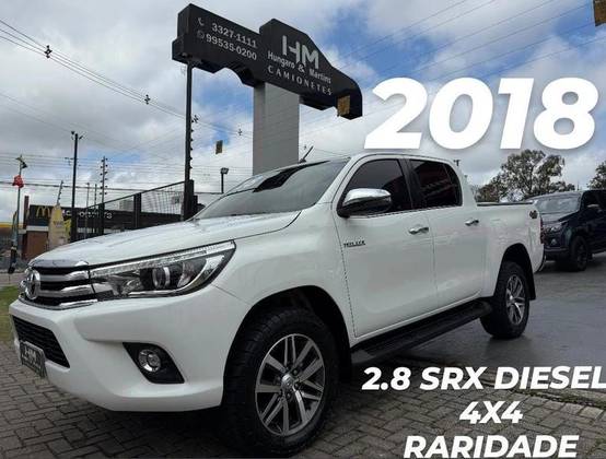 TOYOTA HILUX 2.8 SRX 4X4 CD 16V DIESEL 4P AUTOMÁTICO