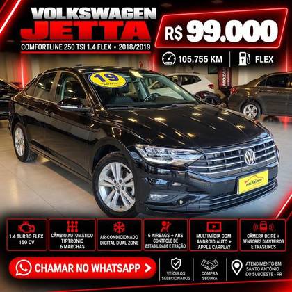 VOLKSWAGEN JETTA 1.4 250 TSI TOTAL FLEX COMFORTLINE TIPTRONIC