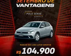 VOLKSWAGEN POLO 1.0 170 TSI SENSE AUTOMÁTICO VOLKSWAGEN POLO 1.0 170 TSI SENSE AUTOMÁTICO