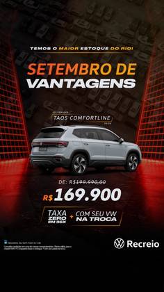 VOLKSWAGEN TAOS 1.4 250 TSI TOTAL FLEX COMFORTLINE AUTOMÁTICO
