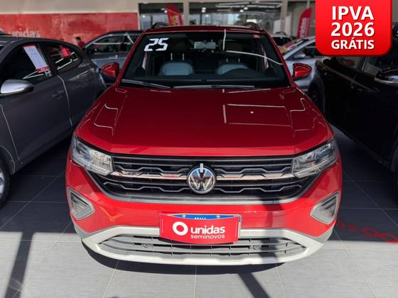 VOLKSWAGEN T-CROSS 1.0 200 TSI TOTAL FLEX COMFORTLINE AUTOMÁTICO