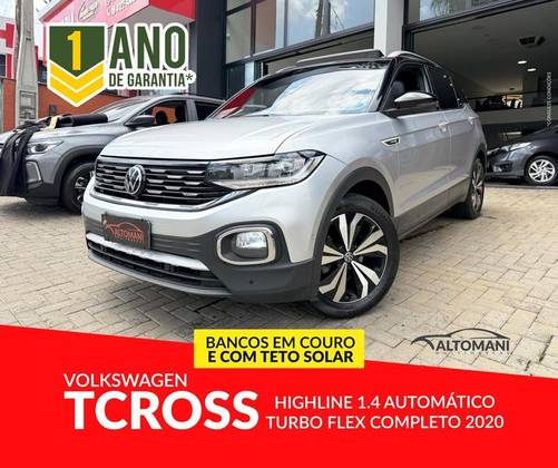 VOLKSWAGEN T-CROSS 1.4 250 TSI TOTAL FLEX HIGHLINE AUTOMÁTICO