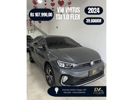VOLKSWAGEN VIRTUS 1.0 170 TSI AUTOMÁTICO