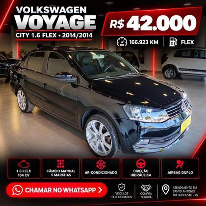 VOLKSWAGEN VOYAGE 1.6 MI CITY 8V FLEX 4P MANUAL