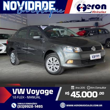 VOLKSWAGEN VOYAGE 1.6 MI TRENDLINE 8V FLEX 4P MANUAL