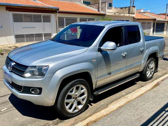 VOLKSWAGEN-AMAROK-2.0 HIGHLINE 4X4 CD 16V TURBO INTERCOOLER DIESEL 4P AUTOMÁTICO VOLKSWAGEN-AMAROK-2013