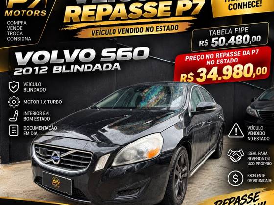 VOLVO S60 2.0 T5 DYNAMIC GASOLINA 4P AUTOMÁTICO