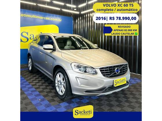 VOLVO XC60 2.0 T5 MOMENTUM GASOLINA 4P AUTOMÁTICO