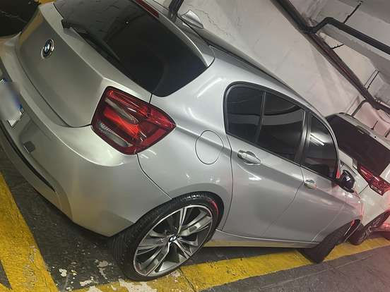BMW-118i-1.6 SPORT GP 16V TURBO GASOLINA 4P AUTOMÁTICO BMW-118i-2012