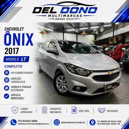 CHEVROLET ONIX 1.0 MPFI LT 8V FLEX 4P MANUAL