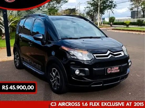 CITROËN-C3-1.6 EXCLUSIVE 16V FLEX 4P AUTOMÁTICO CITROËN-C3-2014