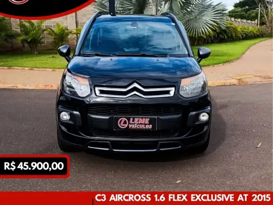 CITROËN-C3-1.6 EXCLUSIVE 16V FLEX 4P AUTOMÁTICO CITROËN-C3-2014