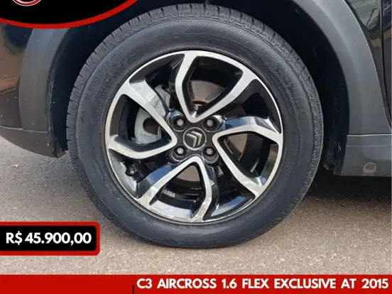 CITROËN-C3-1.6 EXCLUSIVE 16V FLEX 4P AUTOMÁTICO CITROËN-C3-2014