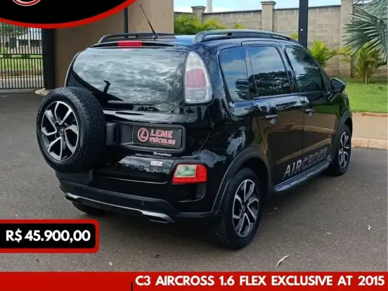 CITROËN-C3-1.6 EXCLUSIVE 16V FLEX 4P AUTOMÁTICO CITROËN-C3-2014