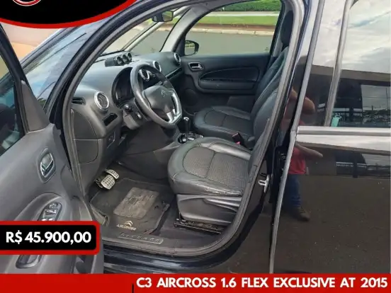 CITROËN-C3-1.6 EXCLUSIVE 16V FLEX 4P AUTOMÁTICO CITROËN-C3-2014