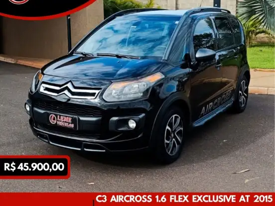 CITROËN-C3-1.6 EXCLUSIVE 16V FLEX 4P AUTOMÁTICO CITROËN-C3-2014