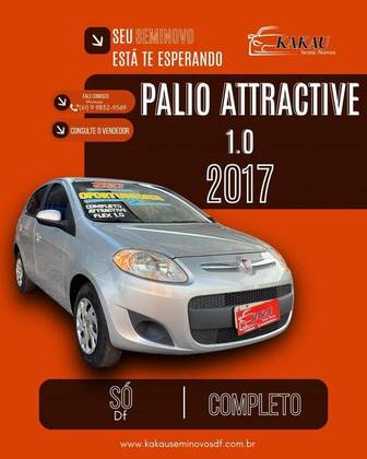 FIAT PALIO 1.0 MPI ATTRACTIVE 8V FLEX 4P MANUAL