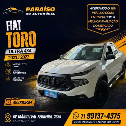 FIAT TORO 2.0 16V TURBO DIESEL ULTRA 4WD AT9