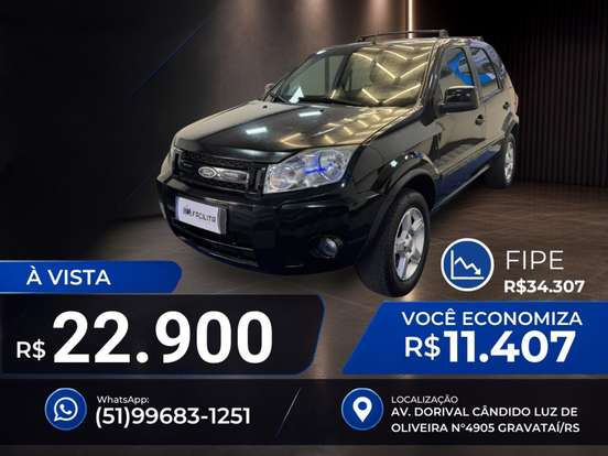 FORD-ECOSPORT-2.0 XLS 16V GASOLINA 4P AUTOMÁTICO FORD-ECOSPORT-2008