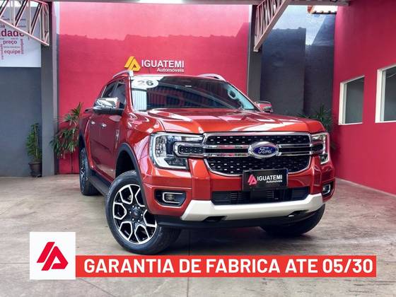 FORD RANGER 3.0 V6 TURBO DIESEL CD LIMITED 4X4 AUTOMÁTICO