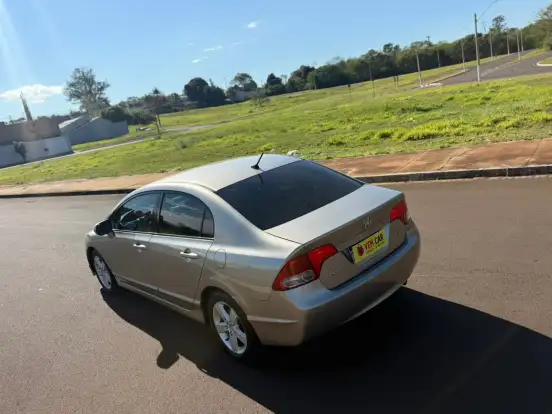 HONDA-CIVIC-1.8 LXS 16V GASOLINA 4P AUTOMÁTICO HONDA-CIVIC-2007