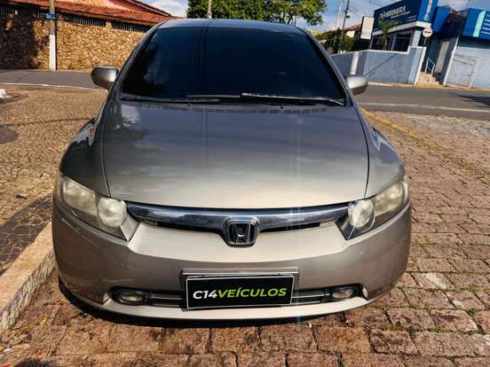 HONDA-CIVIC-1.8 LXS 16V GASOLINA 4P AUTOMÁTICO HONDA-CIVIC-2008