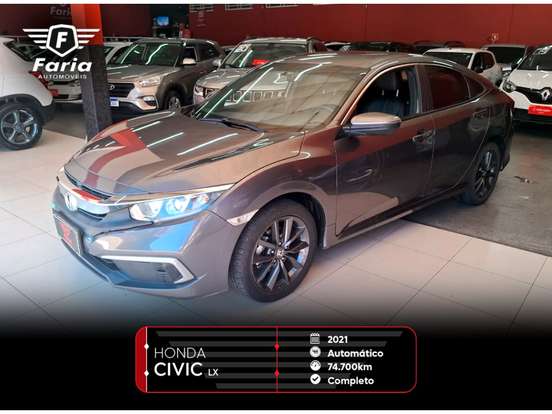 HONDA-CIVIC-2.0 16V FLEXONE LX 4P CVT HONDA-CIVIC-2021