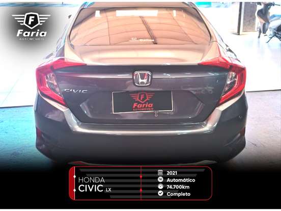HONDA-CIVIC-2.0 16V FLEXONE LX 4P CVT HONDA-CIVIC-2021
