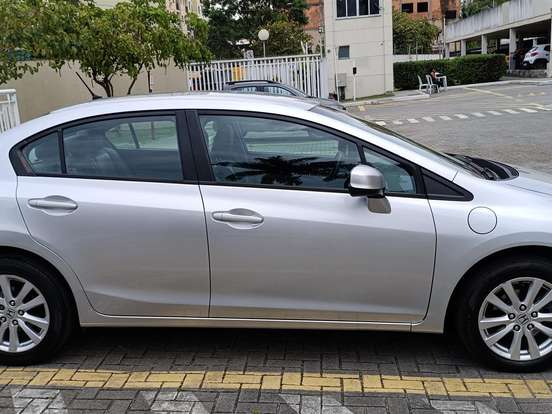 HONDA-CIVIC-1.8 LXS 16V FLEX 4P AUTOMÁTICO HONDA-CIVIC-2014