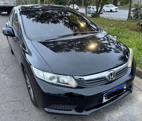 HONDA-CIVIC-1.8 LXS 16V FLEX 4P MANUAL HONDA-CIVIC-2012