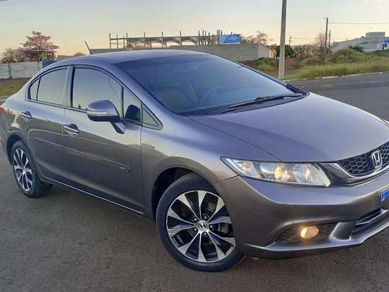 HONDA-CIVIC-2.0 LXR 16V FLEX 4P AUTOMÁTICO HONDA-CIVIC-2014