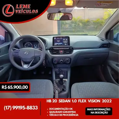 HYUNDAI-HB20S-1.0 12V FLEX VISION MANUAL HYUNDAI-HB20S-2022