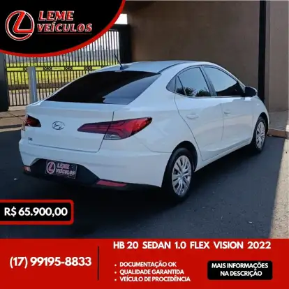 HYUNDAI-HB20S-1.0 12V FLEX VISION MANUAL HYUNDAI-HB20S-2022