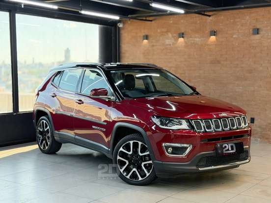 JEEP-COMPASS-2.0 16V FLEX LIMITED AUTOMÁTICO JEEP-COMPASS-2021