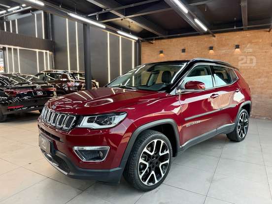 JEEP-COMPASS-2.0 16V FLEX LIMITED AUTOMÁTICO JEEP-COMPASS-2021