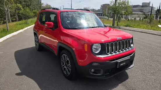JEEP-RENEGADE-1.8 16V FLEX LONGITUDE 4P AUTOMÁTICO JEEP-RENEGADE-2016