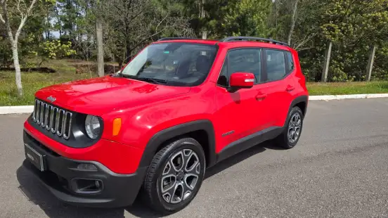 JEEP-RENEGADE-1.8 16V FLEX LONGITUDE 4P AUTOMÁTICO JEEP-RENEGADE-2016