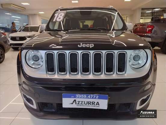 JEEP-RENEGADE-1.8 16V FLEX LIMITED 4P AUTOMÁTICO JEEP-RENEGADE-2018