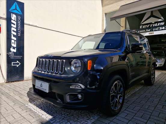 JEEP-RENEGADE-1.8 16V FLEX LONGITUDE 4P AUTOMÁTICO JEEP-RENEGADE-2017