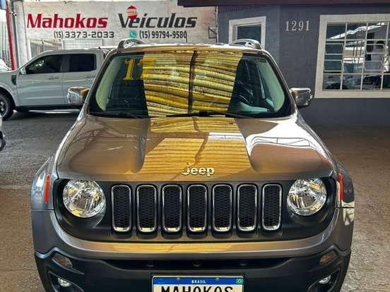 JEEP-RENEGADE-1.8 16V FLEX LONGITUDE 4P AUTOMÁTICO JEEP-RENEGADE-2017