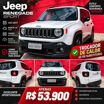 JEEP RENEGADE 1.8 16V FLEX SPORT 4P AUTOMÁTICO
