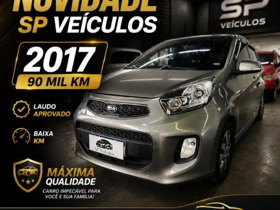 KIA-PICANTO-1.0 EX 12V FLEX 4P AUTOMÁTICO KIA-PICANTO-2016