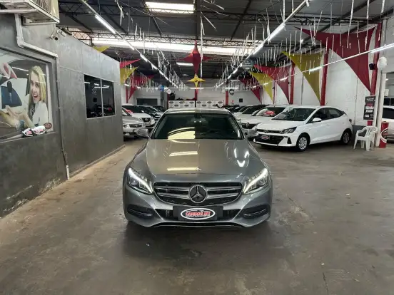MERCEDES-BENZ-C 180-1.6 CGI 16V TURBO GASOLINA 4P AUTOMÁTICO MERCEDES-BENZ-C 180-2015