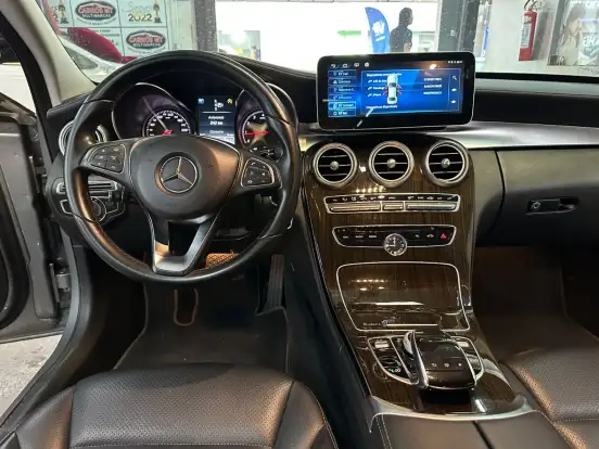 MERCEDES-BENZ-C 180-1.6 CGI 16V TURBO GASOLINA 4P AUTOMÁTICO MERCEDES-BENZ-C 180-2015