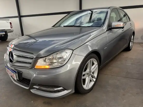 MERCEDES-BENZ-C 180-1.6 CGI CLASSIC 16V TURBO GASOLINA 4P AUTOMÁTICO MERCEDES-BENZ-C 180-2012