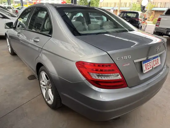 MERCEDES-BENZ-C 180-1.6 CGI CLASSIC 16V TURBO GASOLINA 4P AUTOMÁTICO MERCEDES-BENZ-C 180-2012
