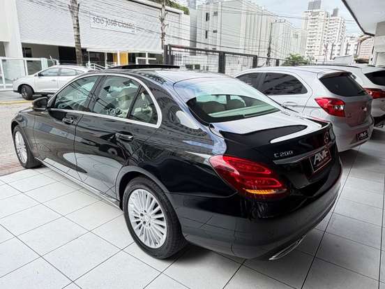 MERCEDES-BENZ-C 200-2.0 CGI AVANTGARDE 16V GASOLINA 4P AUTOMÁTICO MERCEDES-BENZ-C 200-2017