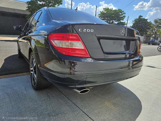 MERCEDES-BENZ-C 200 K-1.8 AVANTGARDE KOMPRESSOR GASOLINA 4P AUTOMÁTICO MERCEDES-BENZ-C 200 K-2008