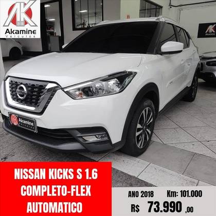 NISSAN KICKS 1.6 16V FLEXSTART S 4P XTRONIC