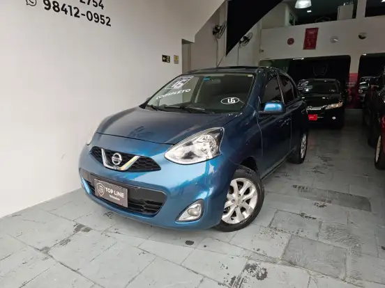 NISSAN-MARCH-1.6 SV 16V FLEX 4P MANUAL NISSAN-MARCH-2015